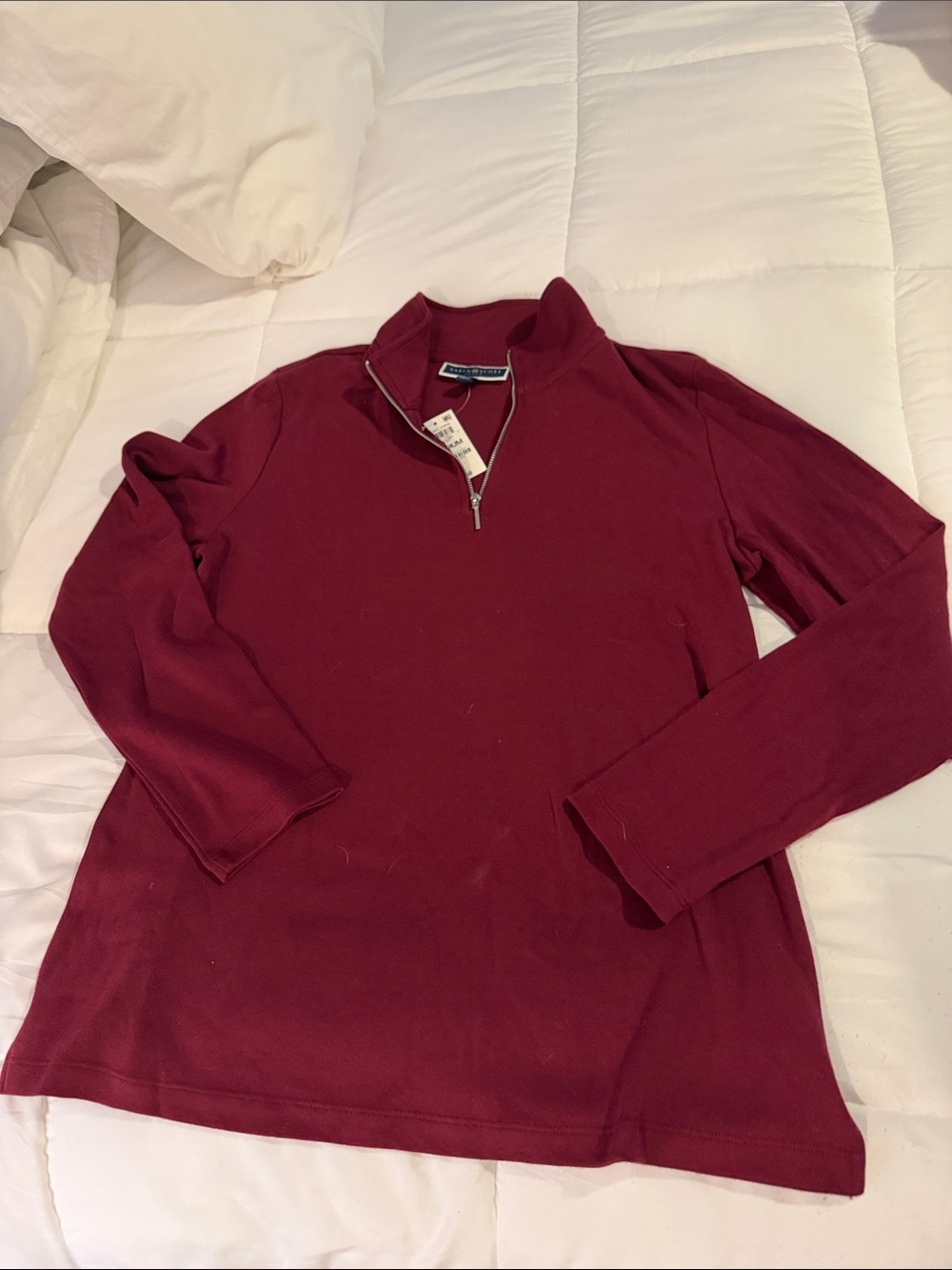 Sporty Zip-Front Top